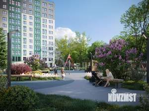 1-к квартира, строящийся дом, 33м2, 8/12 этаж