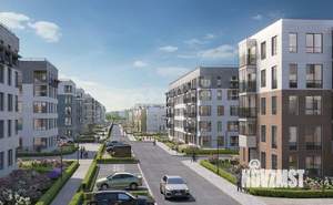 1-к квартира, строящийся дом, 35м2, 5/5 этаж