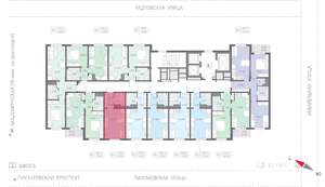 Студия квартира, вторичка, 21м2, 16/22 этаж