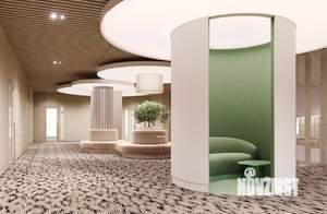 1-к квартира, строящийся дом, 35м2, 6/22 этаж