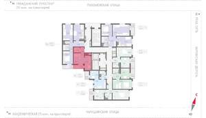 Студия квартира, вторичка, 24м2, 20/25 этаж