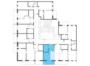 2-к квартира, вторичка, 57м2, 12/12 этаж