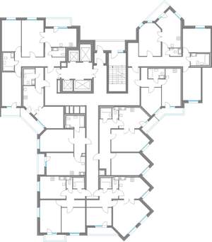 2-к квартира, вторичка, 67м2, 13/25 этаж