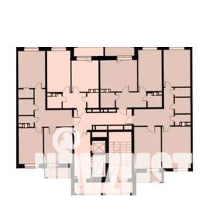 2-к квартира, строящийся дом, 45м2, 4/12 этаж