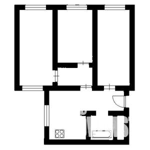 3-к квартира, вторичка, 72м2, 7/12 этаж