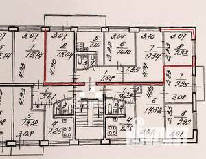 4-к квартира, вторичка, 70м2, 2/5 этаж