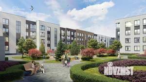 1-к квартира, вторичка, 35м2, 1/4 этаж