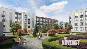 1-к квартира, вторичка, 39м2, 1/4 этаж