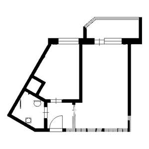 1-к квартира, вторичка, 31м2, 12/17 этаж