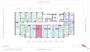 Студия квартира, вторичка, 21м2, 8/22 этаж