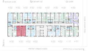 1-к квартира, вторичка, 37м2, 20/22 этаж