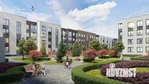 1-к квартира, вторичка, 38м2, 1/4 этаж