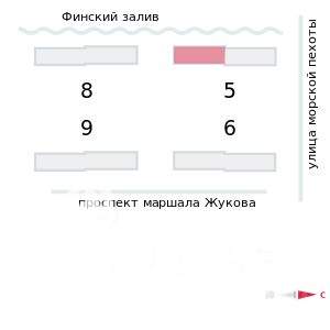 1-к квартира, вторичка, 35м2, 22/23 этаж