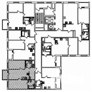 2-к квартира, вторичка, 58м2, 8/14 этаж