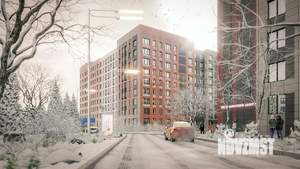 2-к квартира, строящийся дом, 65м2, 2/9 этаж