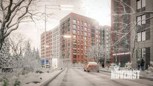 1-к квартира, строящийся дом, 37м2, 3/9 этаж