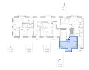 Студия квартира, вторичка, 31м2, 3/8 этаж