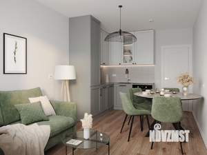 Студия квартира, вторичка, 20м2, 12/19 этаж