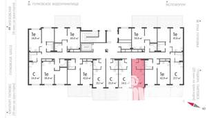 Студия квартира, вторичка, 25м2, 1/4 этаж