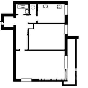 2-к квартира, вторичка, 54м2, 5/14 этаж