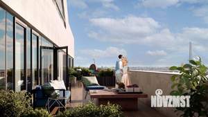 1-к квартира, строящийся дом, 36м2, 7/17 этаж