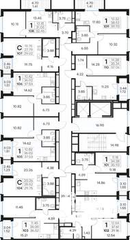 Студия квартира, вторичка, 29м2, 12/15 этаж