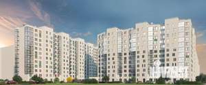 2-к квартира, строящийся дом, 58м2, 7/12 этаж
