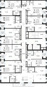 1-к квартира, вторичка, 38м2, 2/15 этаж