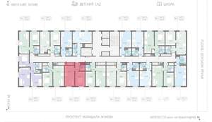 1-к квартира, вторичка, 35м2, 20/23 этаж