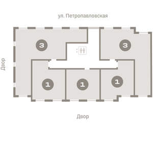 1-к квартира, вторичка, 40м2, 3/9 этаж