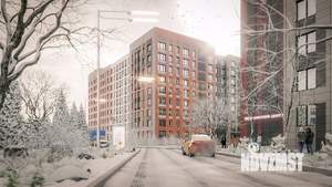 2-к квартира, строящийся дом, 54м2, 3/9 этаж