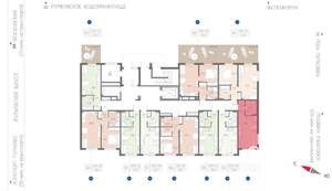 Студия квартира, вторичка, 24м2, 1/4 этаж