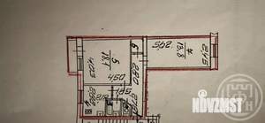 2-к квартира, вторичка, 52м2, 4/5 этаж