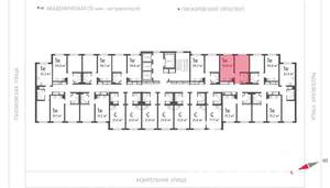 1-к квартира, вторичка, 31м2, 20/25 этаж