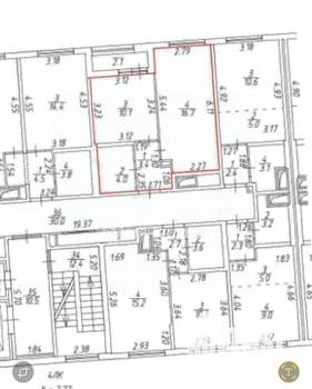 1-к квартира, вторичка, 34м2, 10/16 этаж