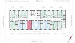 Студия квартира, вторичка, 21м2, 2/17 этаж