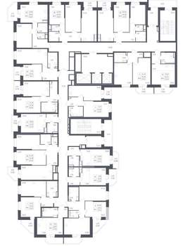2-к квартира, вторичка, 52м2, 13/23 этаж