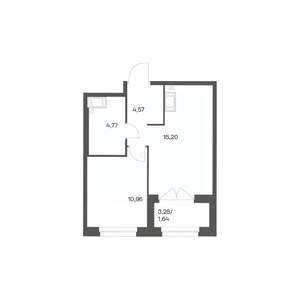 1-к квартира, вторичка, 37м2, 10/24 этаж