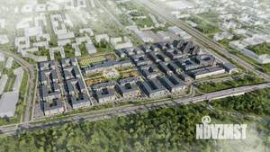 1-к квартира, строящийся дом, 41м2, 2/5 этаж