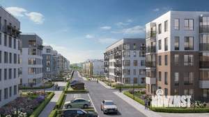 Студия квартира, строящийся дом, 23м2, 1/5 этаж