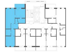 2-к квартира, вторичка, 60м2, 3/12 этаж