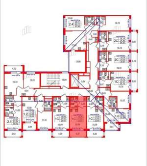 Студия квартира, вторичка, 21м2, 4/4 этаж