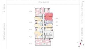 1-к квартира, вторичка, 41м2, 10/18 этаж