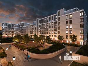 1-к квартира, строящийся дом, 37м2, 2/8 этаж