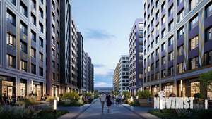 1-к квартира, строящийся дом, 46м2, 9/10 этаж