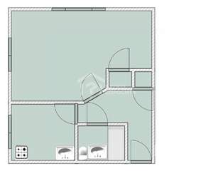 1-к квартира, вторичка, 32м2, 1/5 этаж