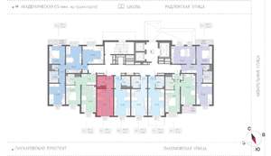 Студия квартира, вторичка, 22м2, 2/20 этаж