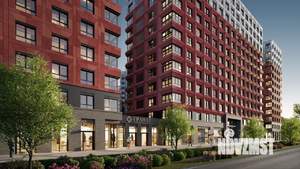 3-к квартира, строящийся дом, 82м2, 2/13 этаж