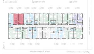 1-к квартира, вторичка, 36м2, 16/22 этаж