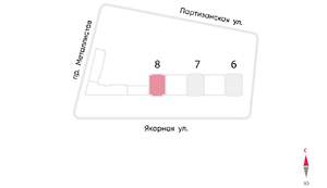 1-к квартира, вторичка, 40м2, 4/12 этаж